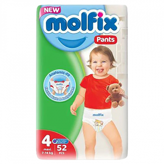 Molfix - Pants Maxi 52pcs Jumbo (Size 4) Single Pack 