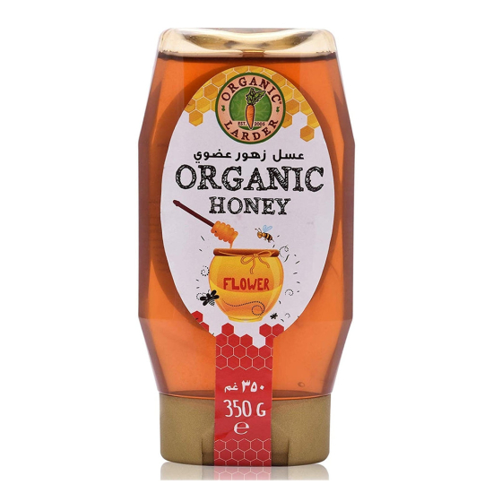 Organic Larder Honey Flower, Pack Of 5x350g