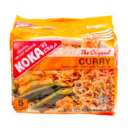 Koka M/Pack Noodles Curry 6X10X85g Koka M/Pack Noodles Curry 6X10X85g