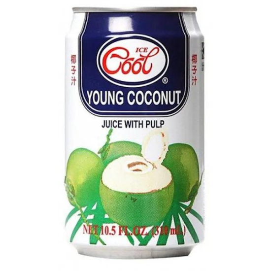 Ice Cool Young Coconut Juice 5X310ML+310ML