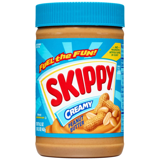 Skippy Peanut Butter Nat/Cremy 12X15 OZ