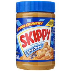 Skippy Peanut Butter Chunky 12X16.6OZ/16.3OZ Skippy Peanut Butter Chunky 12X16.6OZ/16.3OZ