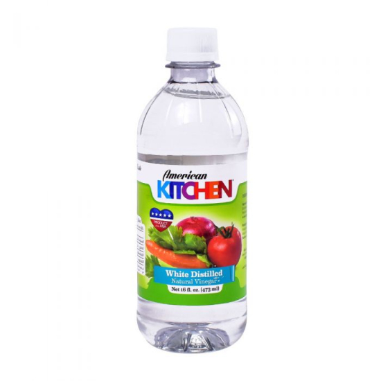 American Kitchen White Distilled Vinegar, 473ml, Pack Of 24