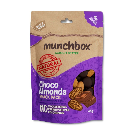 Munchbox  Nuts Chocalmonds 10X45G