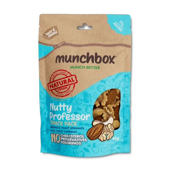 Munchbox  Nuts Nutty Professor 10X45G