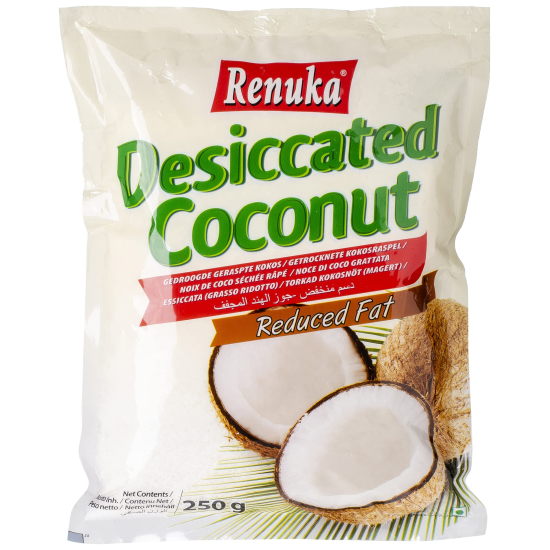 Renuka Coconut Desiccated 12X250GM GRATED