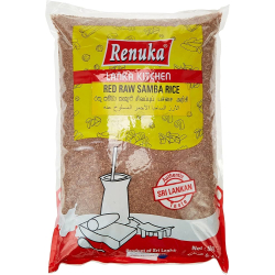 Renuka Lanka Kitchen Raw Samba Red Rice 20x1kg  Renuka Lanka Kitchen Raw Samba Red Rice 20x1kg