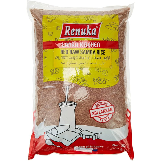 Renuka L/K Raw Samba Rice 20X1KG RED
