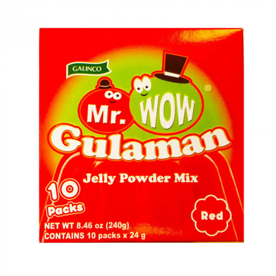 Phl Galinco Jelly Gulaman Red 10X12X24G