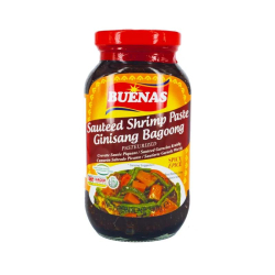 Buenas Sauteed Shrimp Paste Ginisang Bagoong 12 Oz, Pack Of 24 Buenas Sauteed Shrimp Paste Ginisang Bagoong 12 Oz, Pack Of 24
