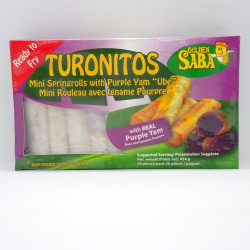 Golden Saba Frozen Turonitos Ube 454g, Pack Of 24 Golden Saba Frozen Turonitos Ube 454g, Pack Of 24