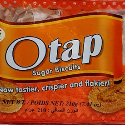 Laura's Otap Sugar Biscuit 210g, Pack Of 36