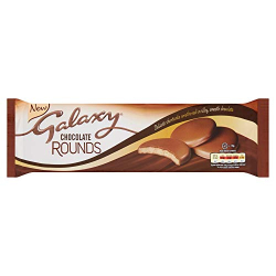 Galaxy Chocolate Rounds Bisc 12X128 GM Galaxy Chocolate Rounds Bisc 12X128 GM