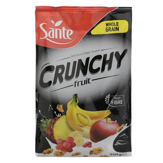 Sante Crunchy W/Fruit 14X350GM