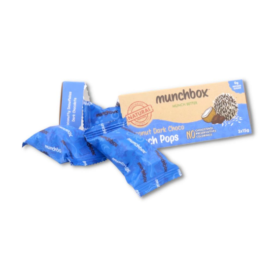 Munchbox Pops Coco Dark Choco 20X45G