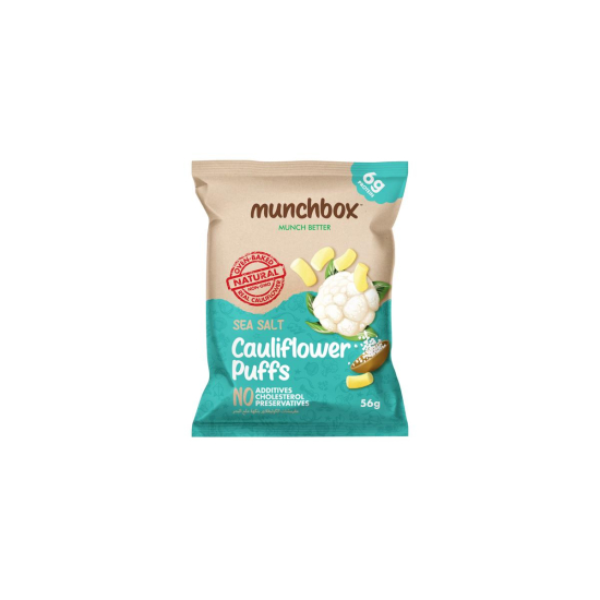 Munchbox Chips Cauli Sea Salt 20X56G