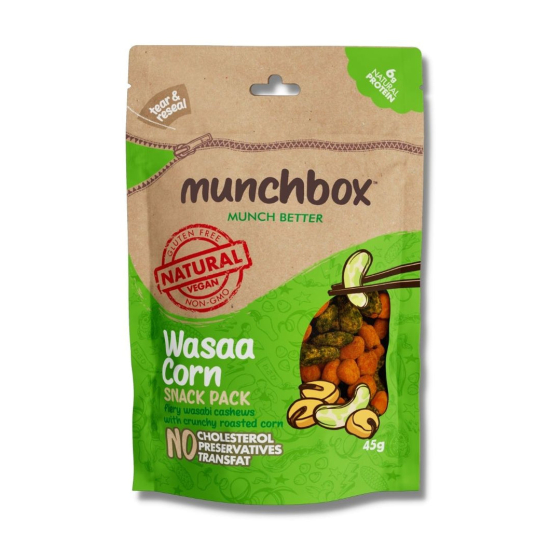 Munchbox  Nuts Wasacorn 10X150G
