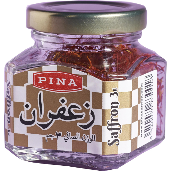 Pina Saffron Gls Jar 6X3GM
