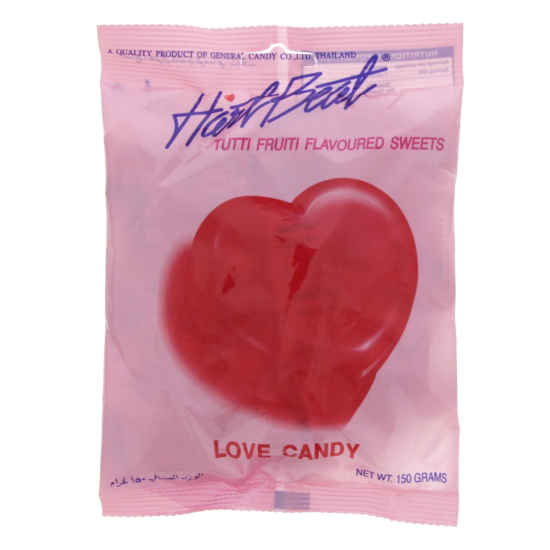 Hartbeat Candy Tuttifruity 40X150GM