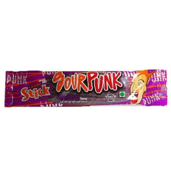 Hartbeat Sour Punk Stick B/Ber 12X24X50GM BLUEBERRY