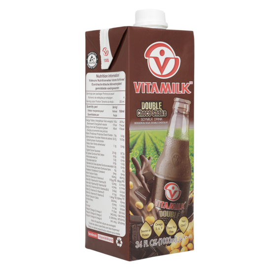 Vitamilk Soy Milk D/Choc Shake 12X1LTR