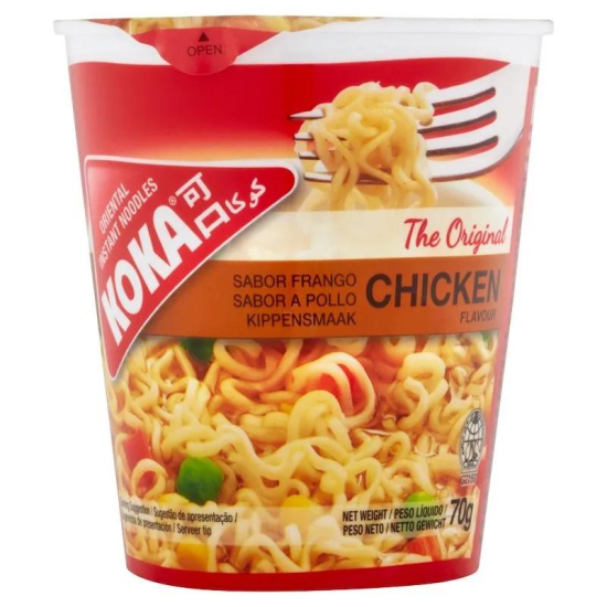 Koka Cup Noodles Chicken 24X70GM