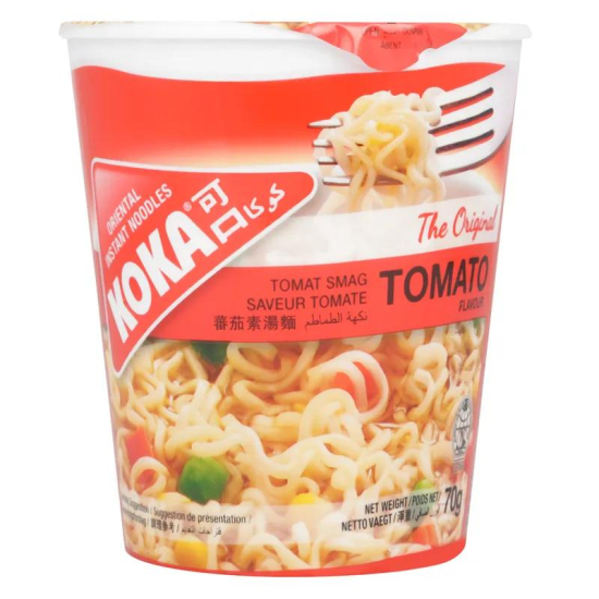 Koka Cup Noodles Tomato 24X70GM
