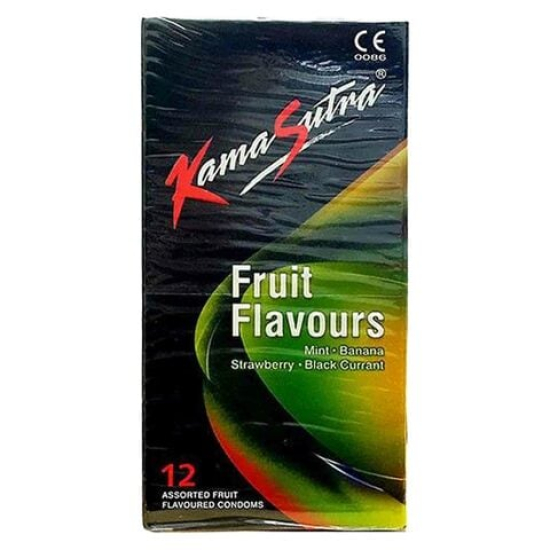 Kama Sutra Condom Flavoured 12X12'S FRUIT FLAV
