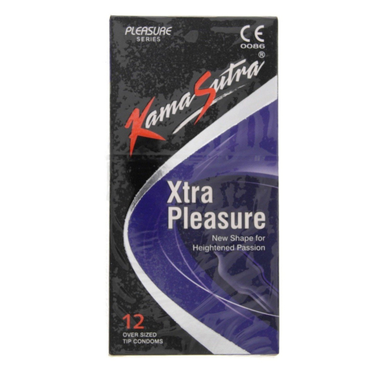Kama Sutra Condom Xtra Pleasur 12X12'S PLEASURE