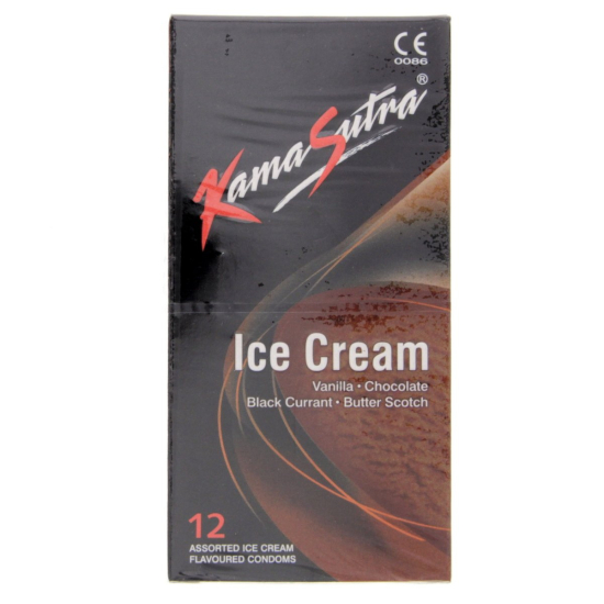 Kama Sutra Condom Ice Cream 12X12'S ICE CREAM