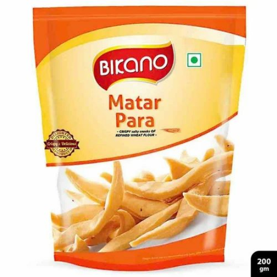 Bikano Namkeen Matar Para 200g, Pack Of 12