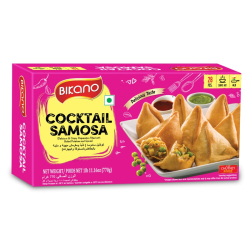 Bikano Frozen Cocktail Samosa 12x770g, Pack Of 2 Bikano Frozen Cocktail Samosa 12x770g, Pack Of 2