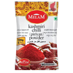 Melam Kashmiri Chiilli 200g, Pack Of 60 Melam Kashmiri Chiilli 200g, Pack Of 60