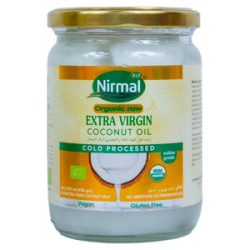 KLF Nirmal Organic Extra Virgin Coconut Oil 12x200 ml, Pack Of 2 KLF Nirmal Organic Extra Virgin Coconut Oil 12x200 ml, Pack Of 2