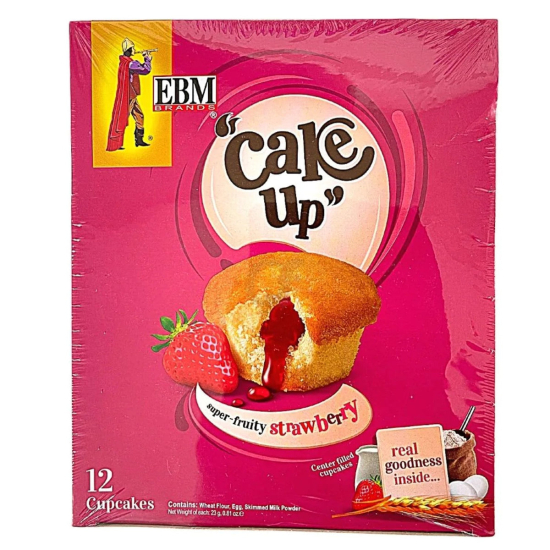 Ebm Cake Up Strawberry 24X(12X23GM)