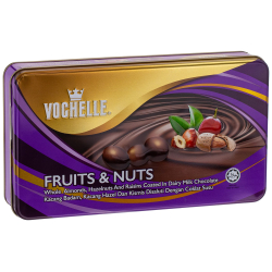 Vochelle Gift Coverd Fruit&Nut 4X380GM TIN Vochelle Gift Coverd Fruit&Nut 4X380GM TIN
