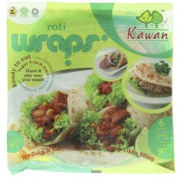 Kg Fz Roti Wraps Ready To Eat 24X360GM (6PC) Kg Fz Roti Wraps Ready To Eat 24X360GM (6PC)
