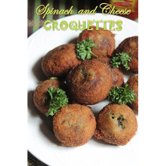 Kg Croquettes Spinach Chees 12X250GM