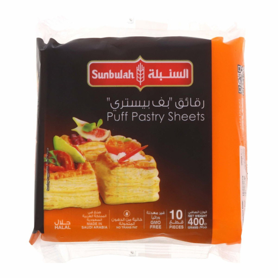 Kg Fz Puff Pastry Square 4" 24X400GM(10PC)