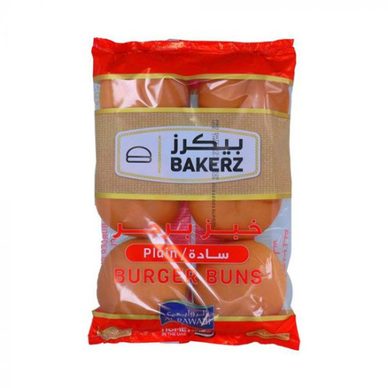 Al Rawabi Burger Buns - Plain 67 G X 6