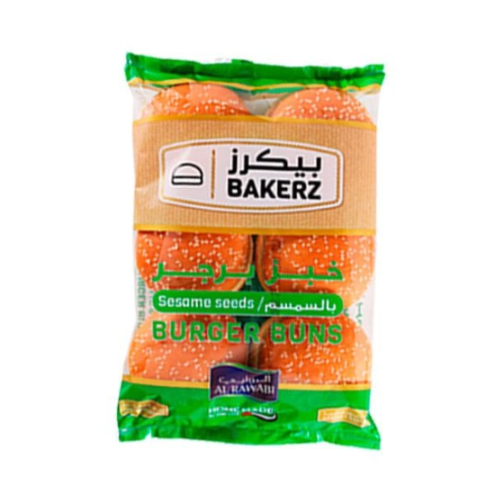 Al Rawabi Burger Buns - Seed 67 G X 6