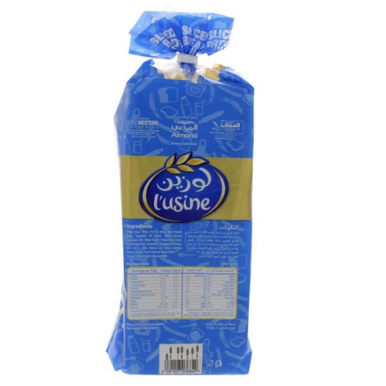 Al Rawabi Sliced Bread - Milk (600 Gms)