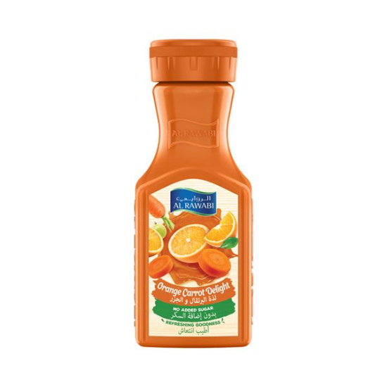 Al Rawabi 350 Ml Orange Carrot Delight Juice