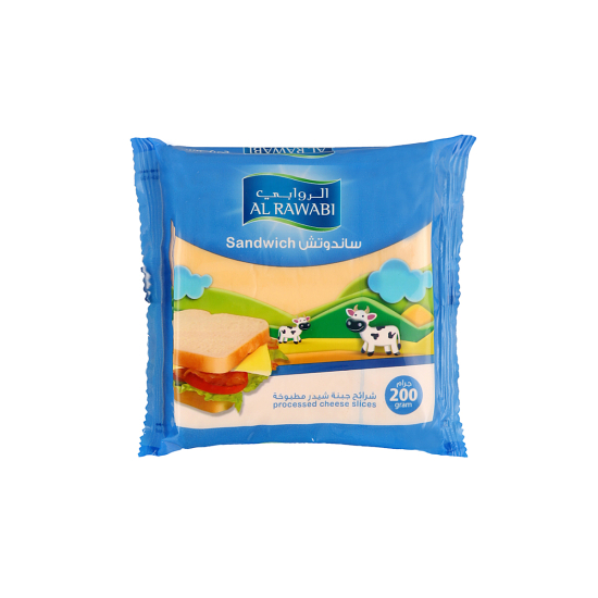 Al Rawabi Sandwich Slices 200Gms