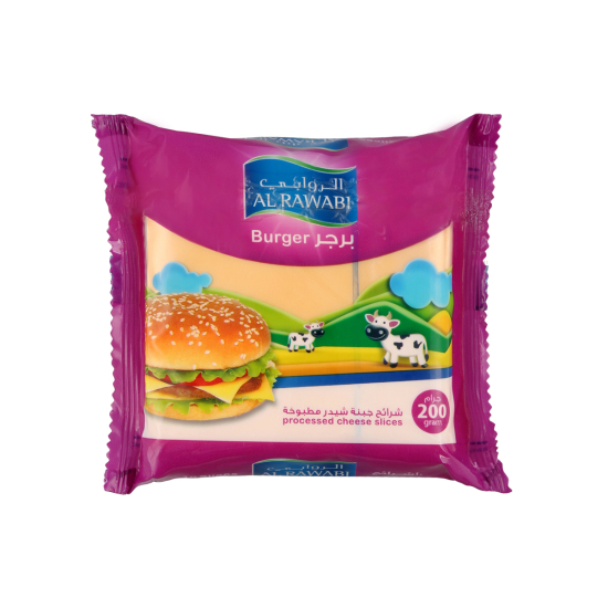 Al Rawabi Burger Slices 200Gms