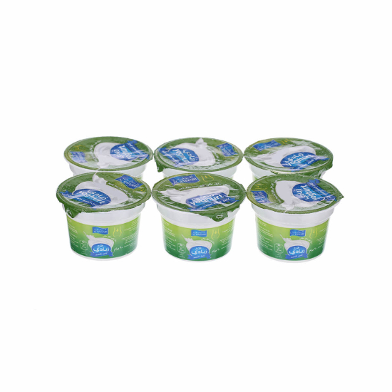 Al Rawabi Full Cream Yoghurt 90g Pack Of 6