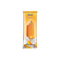 Amul Mango Duetz Kulfi 60 ml, Pack Of 20 Amul Mango Duetz Kulfi 60 ml, Pack Of 20