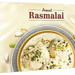 Amul Rasmalai 500g, Pack Of 12