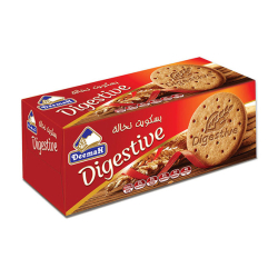Deemah Digestive Biscuits 340g, Pack Of 24