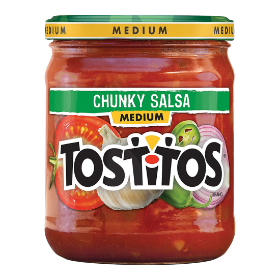 Tostitos Chunky Salsa, Medium 15.5 OZ (439g)